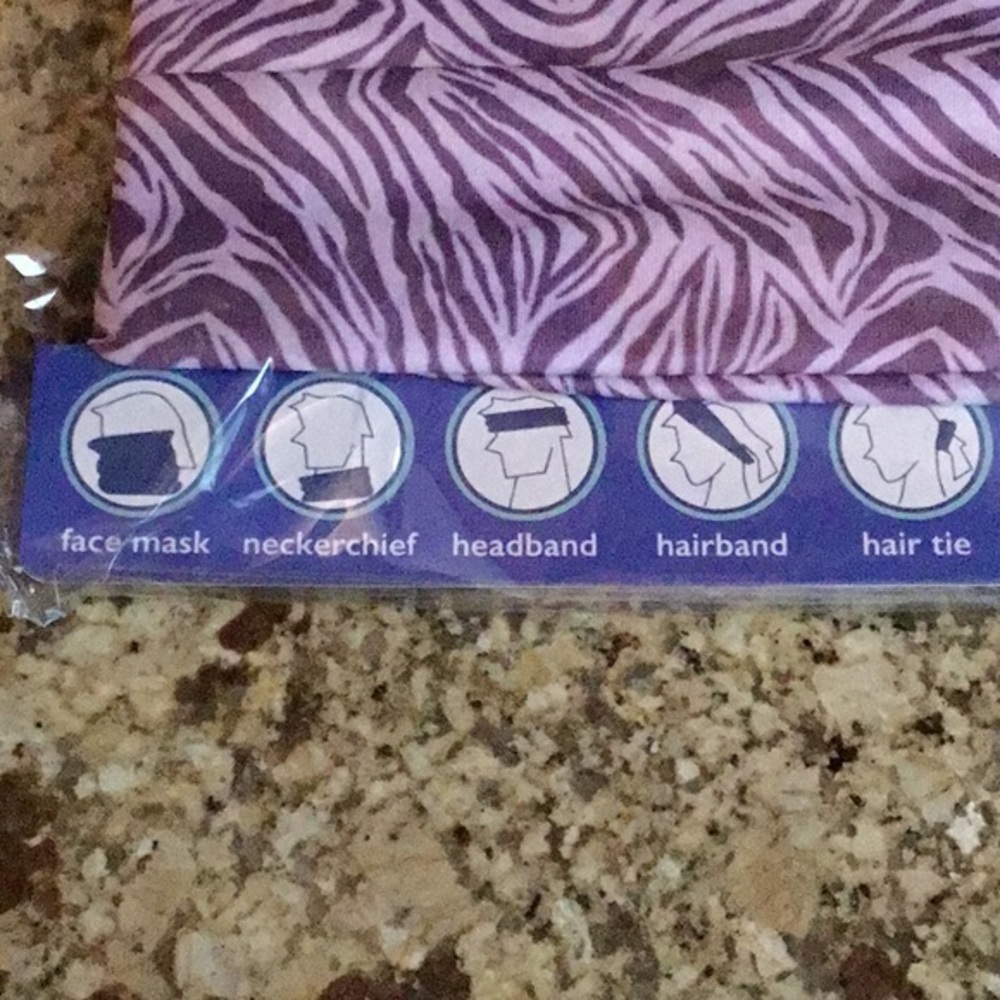 NEW! Leopard Cheetah Mask Multi Use Scarf - Picture 7 of 9